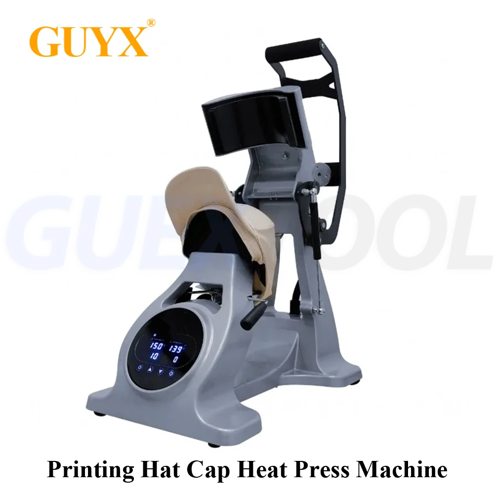 

Double Heater Magnetic Hat Ironing Machine Automatic Open Printing Hat Cap Heat Press Machine With Multi-Timer And Laser
