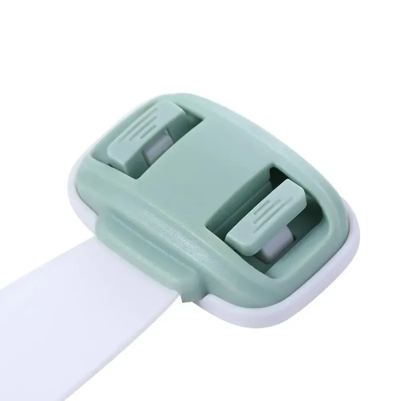 1-4Pcs ABS Fridge Cabinet Drawer Box Wardrobe Closet Anti-Clip Hand Child Safety Lock Cabinet Lock Protection Baby Gray/Green