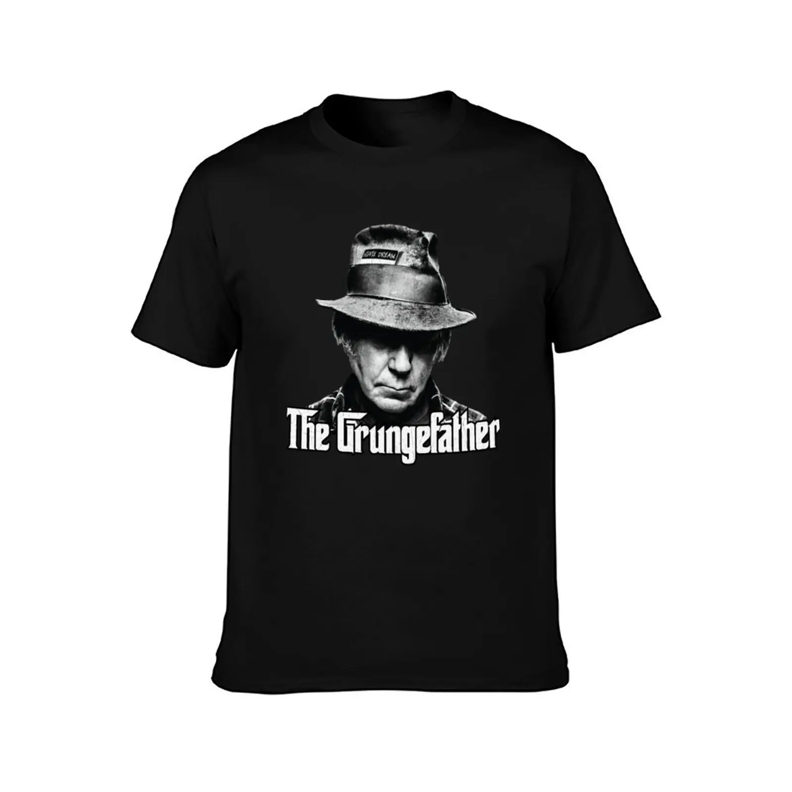 Neil Young The Father Of Gru T-Shirt t shirts for man slim fit cotton tshirt 100% t shirt man plain T-Shirt
