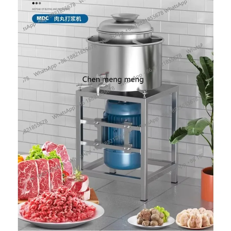 A55 التجارية التلقائي كرات اللحم الخافق نحيل كرات اللحم تشكيل آلة شرائح اللحوم فودينغ #4