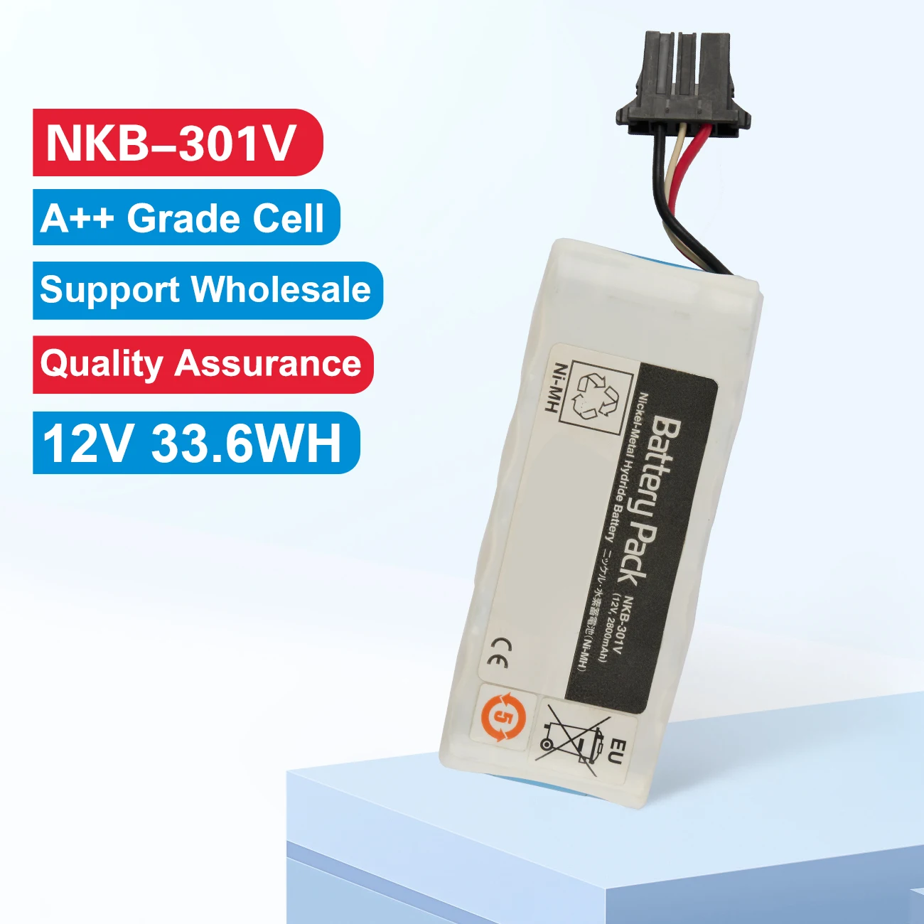 NKB-301V Battery Pack for NIHON KOHDEN TEC-7721 TEC-7621C TEC-7631C TEC-5500 TEC-5521 TEC-5531 ECG-1350P ECG-7600 Defibrillator