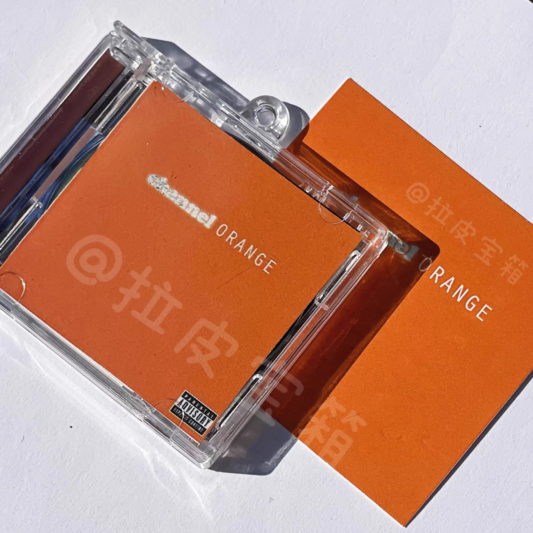 

Рэп Фрэнк Океан МИНИ-музыка CD NFC брелок для игры в песни канал оранжевый альбом ожерелье для удобрений косплей кулон акриловый брелок для ключей