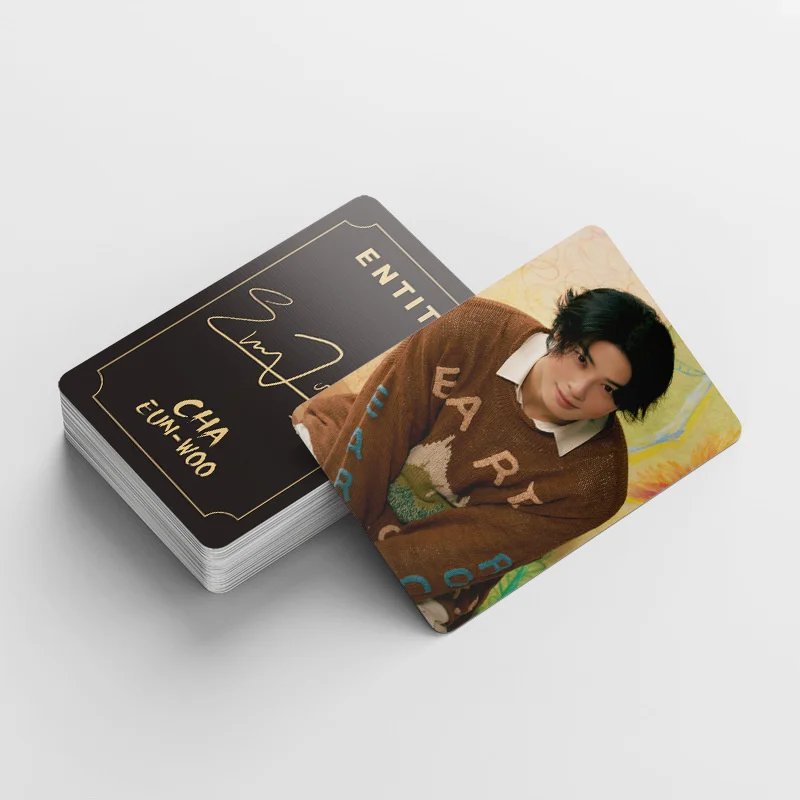 KPOP 92pcs/set EUNWOO Photo Album Album LOMO Card ASTRO Boy Band 32 Stickers Girl Collection Gift K-POP Postcard Photo Card