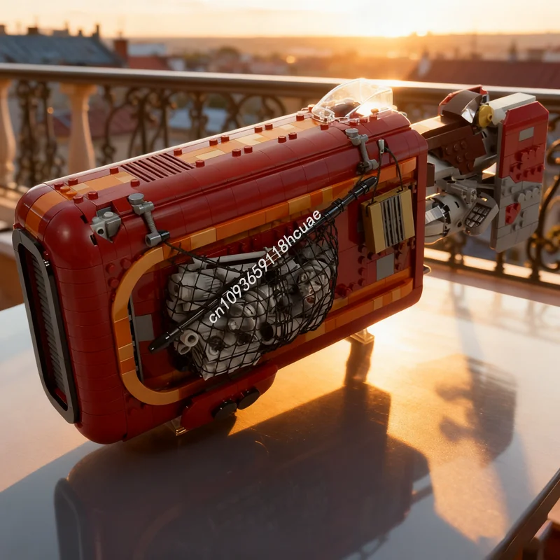 

1536 шт. MOC UCS Rey S Speeder Star Battle UCSed Модель Строительные блоки Игрушка DIY Креативные рождественские подарки Идея Образовательный кирпич Дети