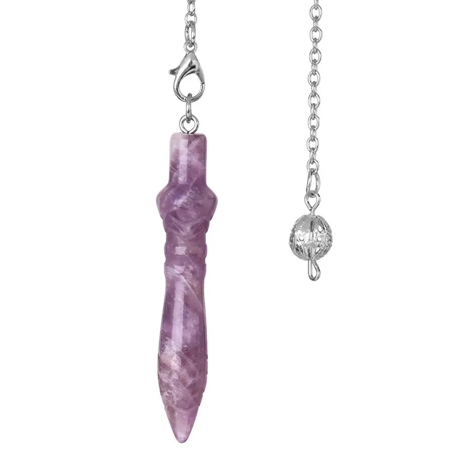 Natural Stone Pendant for Divination and Dowsing