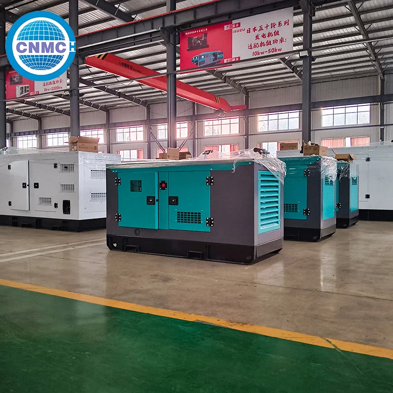 Silent Electricity Generator 30kw 50kw 80kw 100kw 200kw Cummins Engine Diesel Generator Three Phase CE Certified Factory Use