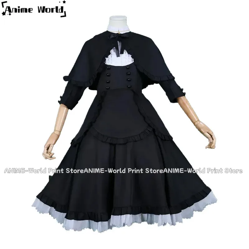 

《Custom Size》Anime Magica Quartet Akemi Homura Cosplay Costume Halloweenx;3,v'6.f;9,