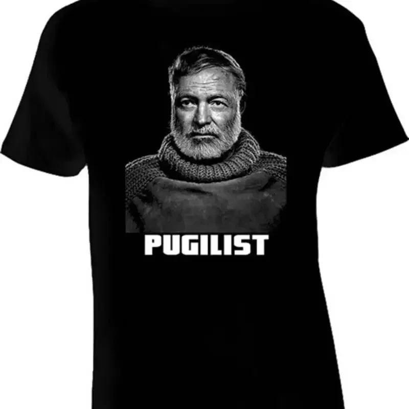 Ernest Hemingway writer pugilist boxer t shirt