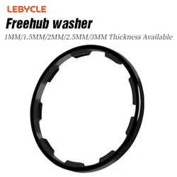 LEBYCLE MTB Road Bike Hub Body Spacer Aluminum Alloy Washer 1.5mm 2.5mm Fits Bike HG Cassette Freewheel