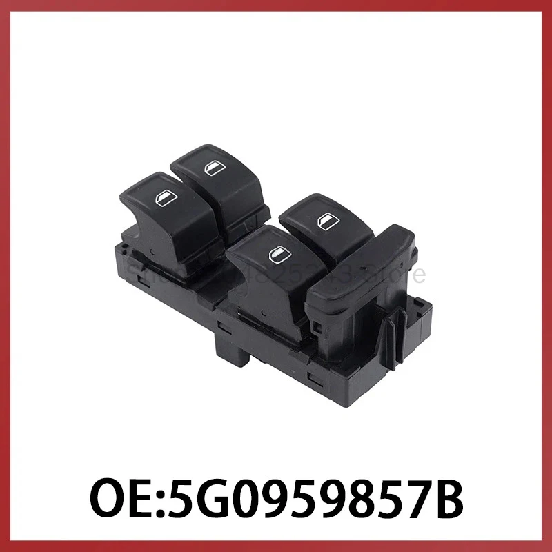 

5G0959857B for Volkswagen Golf Car Glass Lift Control Switch Power Window Adjustment Switch