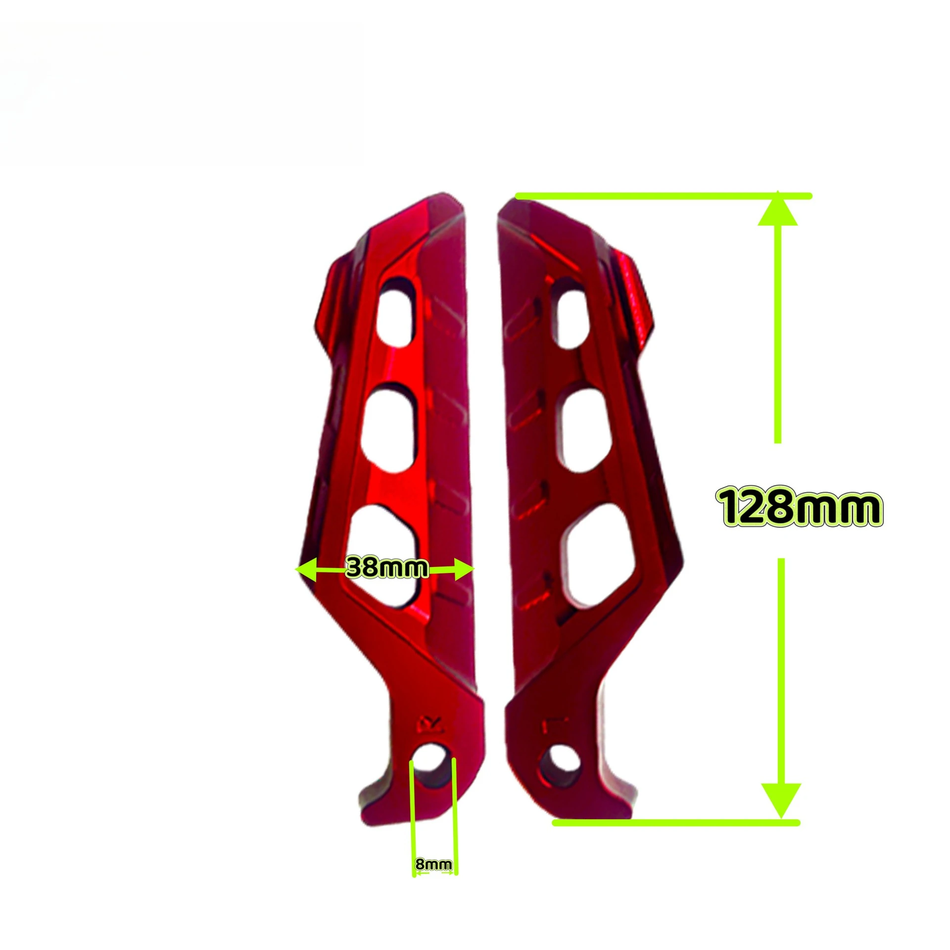 Suitable for Motorcycle NMAX155 Rear Pedal Modification AEROX155 Anti-skid Pedal Modification Pedal Support Pedal