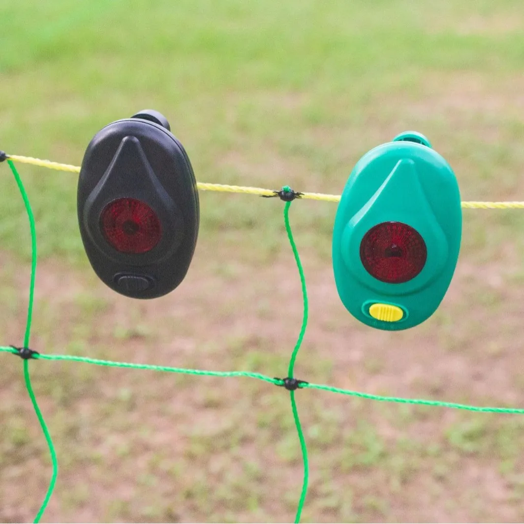 Electric Ranch Fence Alert Livestock Tester Flash Signal Light Fence For Livestock Fence Voltage Alert Fault Finder