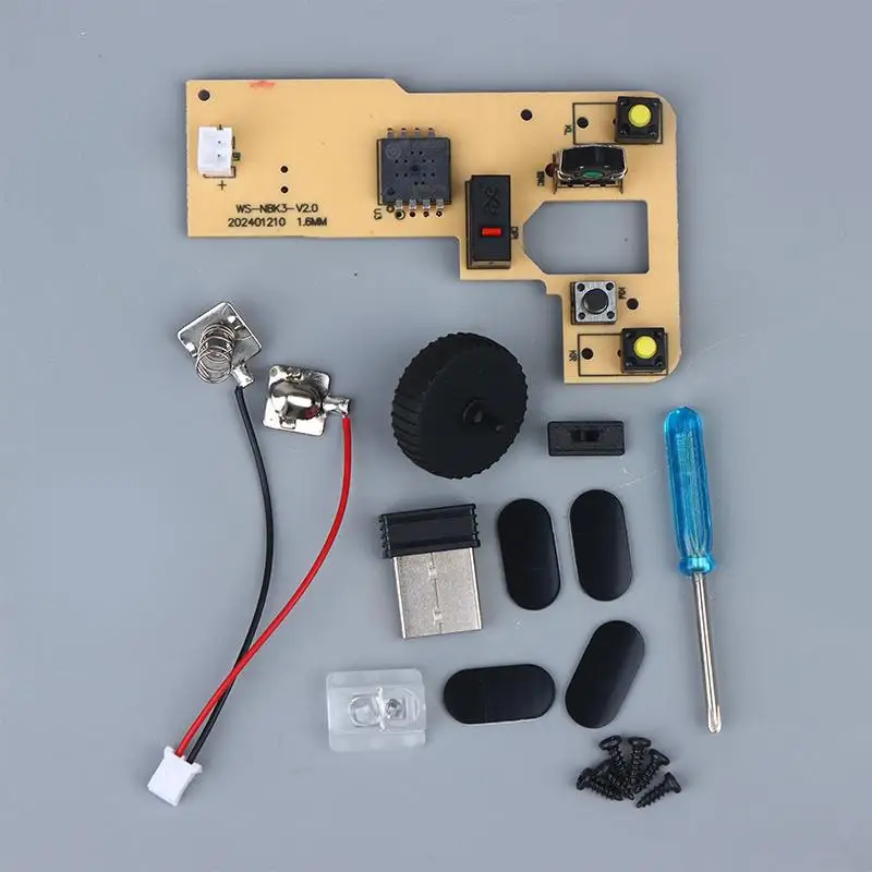 1Set 3D Wireless Mouse Components For Wireless Mouse 002 DIY Creative Model Components For 3D Printer Parts Hardware