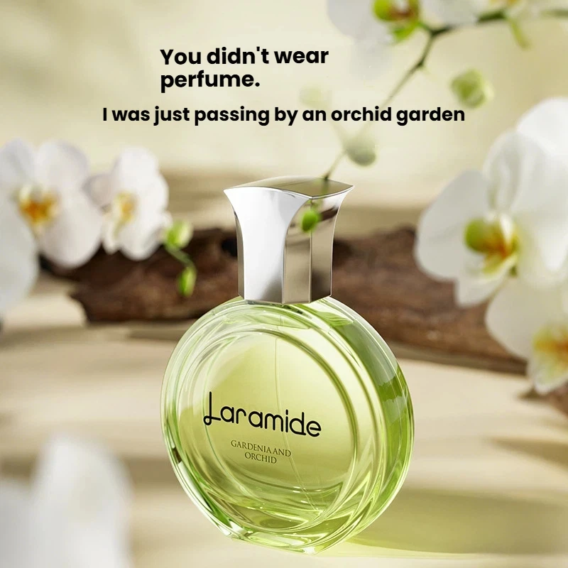 

50ml Laramide Gardenia Rose Perfume - A Natural Gardenia and Rose Fragrance, Refreshing and Long-lasting,for Both Men and Women