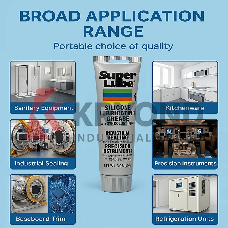 Super Lube 21030 92003 High Performance Synthetic Lubricant Grease PTFE Compatible NSF H1 Food Grade Industrial Original Product