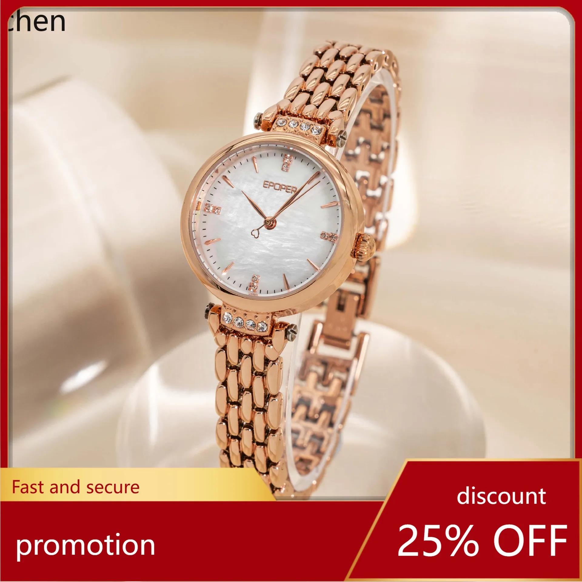 

Модные минималистичные женские часы Zml с универсальным стальным ремешком - стильные, водонепроницаемые кварцевые часы для работы.