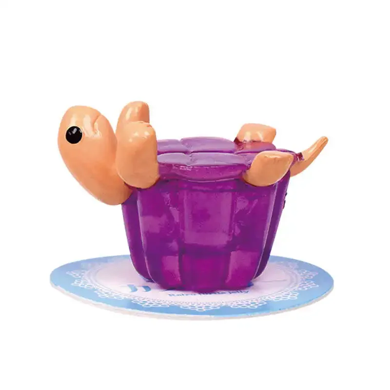 ガシャポン小型化ゼリーモデリング Tortues コレクション装​​飾記念品アクションフィギュア模型玩具