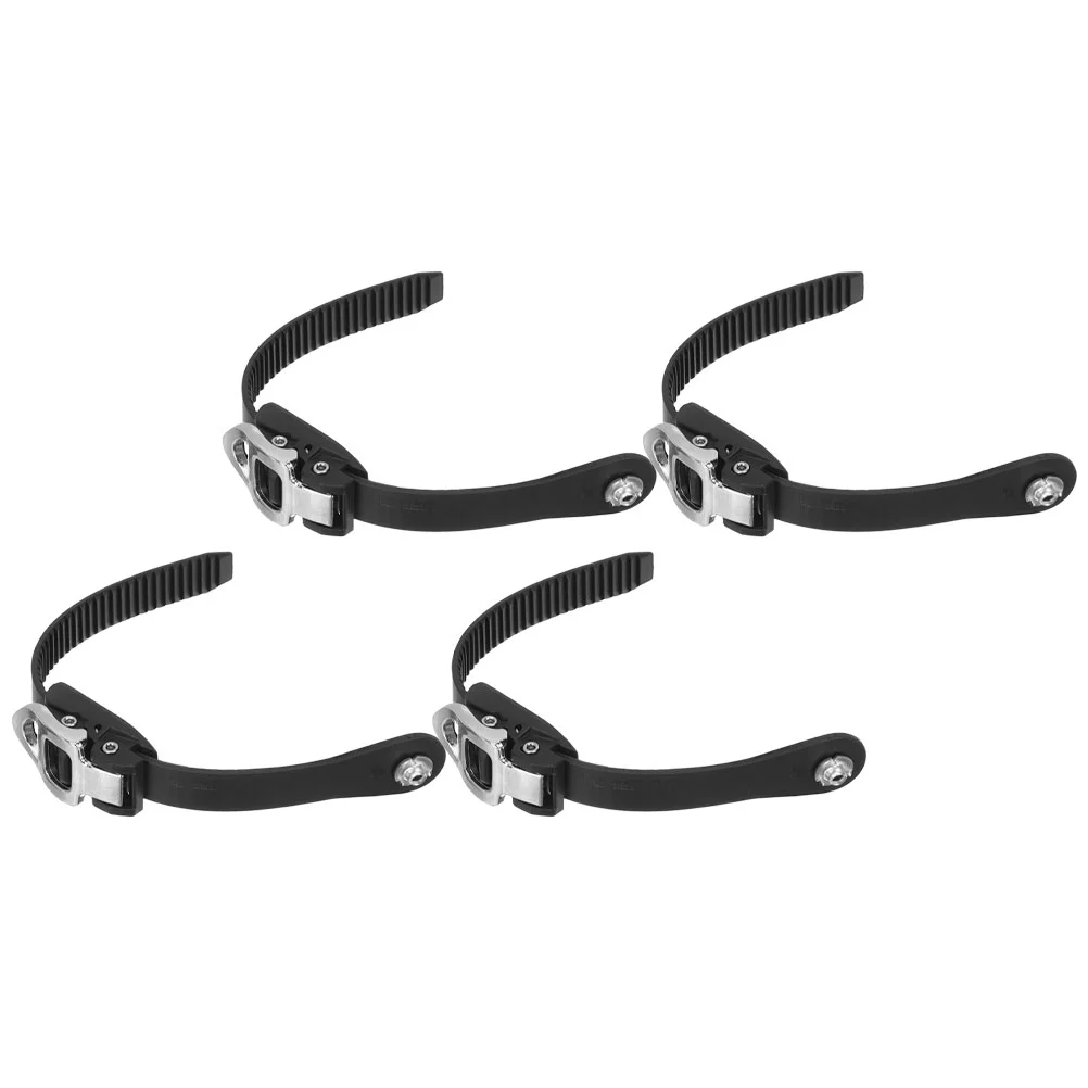 

4 Pcs Hockey Shoe Buckle Roller Skating Straps Professional Major Skate Leash Pp Replaceable