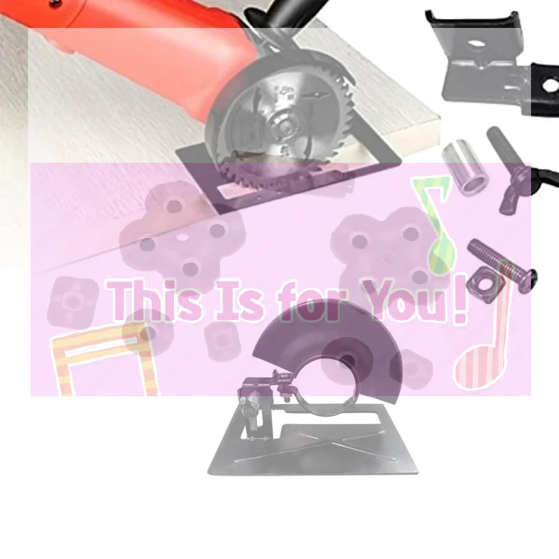 Angle Grinder Cutting Bracket Protective Shield Cover Adjustable Thickened Guard For Woodworking And Metalworking Cutting Guard