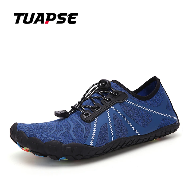 

TUAPSE Summer Men Trekking Shoes Wear-Resistant Quick-drying Drainage Design Hiking Swimming Yoga Non-Slip Sports Shoes