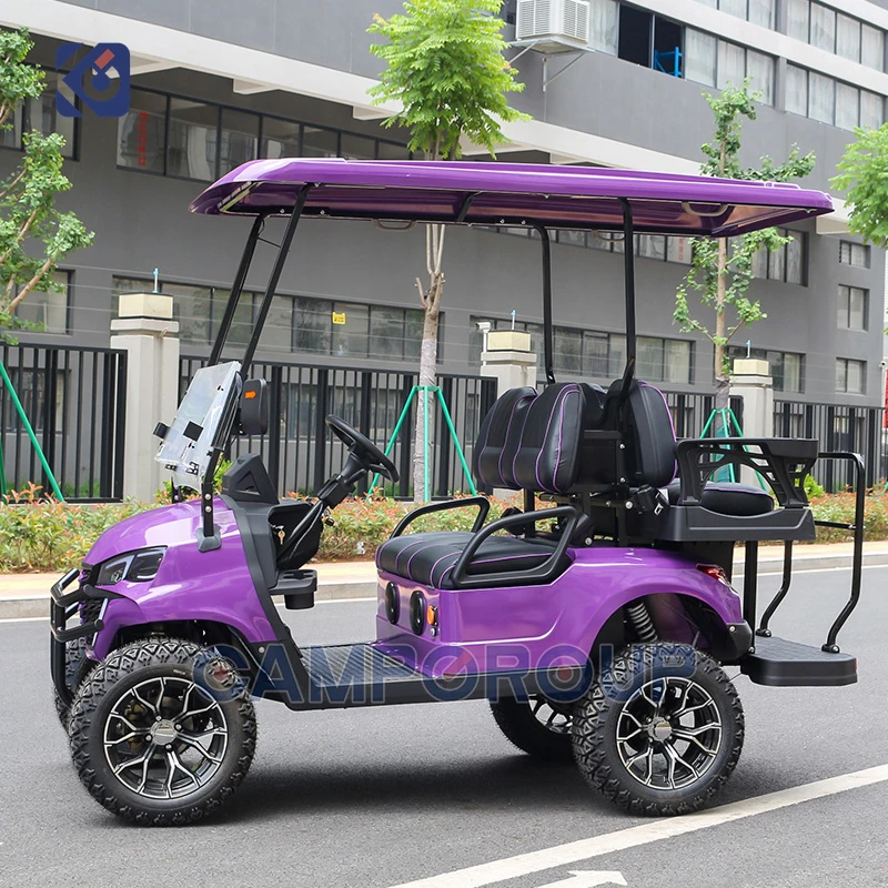 For Club Car EZGO 48V Lithium Battery 4 Seater Classic Vintage Electric Golf Cart Utility Vehicle Assembly