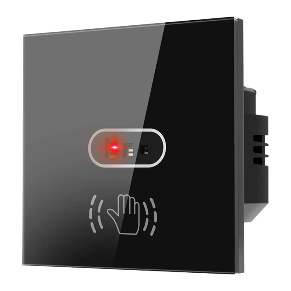 

Smart WiFi Gesture Switch with Infrared Sensor for Touchless Light Control Compatible with App Multiple Wiring