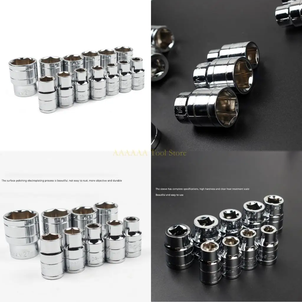 A2BE короткие шестигранники набор 13шт дюймы приводные метрические розетки Crome Vanadium Steel A2BE короткие шестигранники набор 13шт дюймы приводные метрические розетки Crome Vanadium Steel