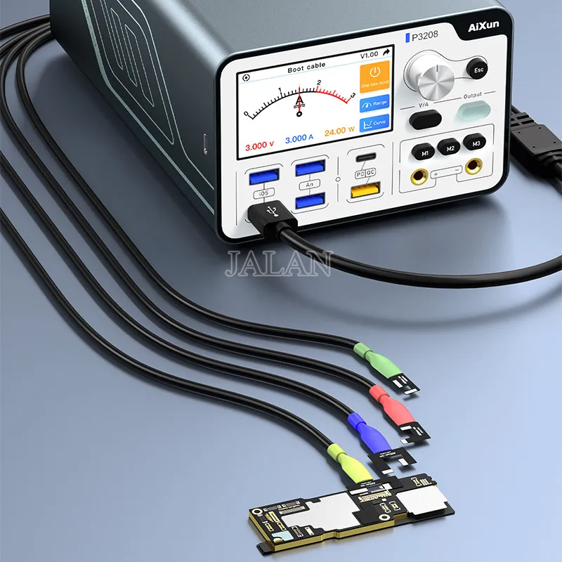 The new model in 2026 is P3208 320 watts intelligent regulated power supply, one-click start docki Wifi/PD/QC fast charging tool