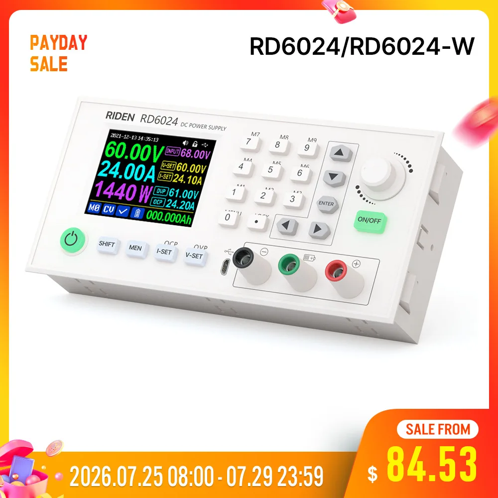 RD6024 60V 24A Buck Converter DC Power Supply
