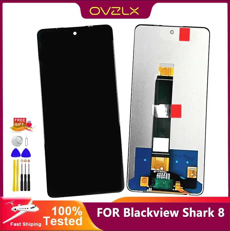 

Original 6.78" For DOOGEE Tiger 12 / Shark 8 LCD Display + Touch Screen Assembly Replacement Tested Well For Doogee Shark8 LCD