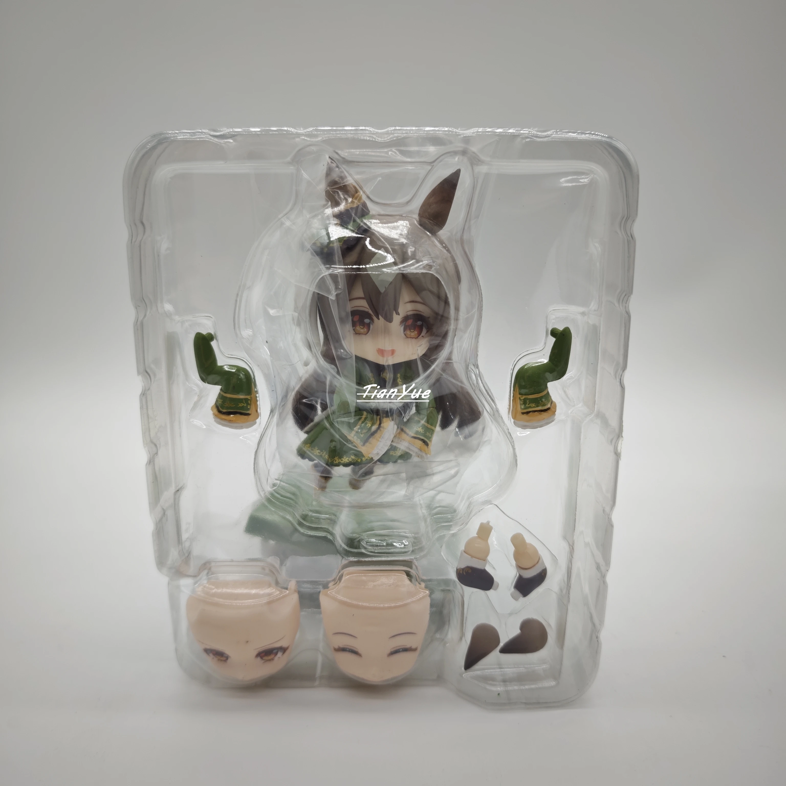 Anime bonito derby satono diamante 2469 kitasan preto 2468 figura de ação articulada modelo brinquedo 10cm