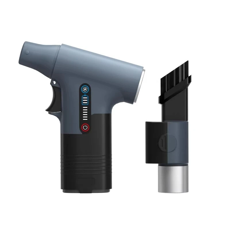 Clean up mobile phone, computer graphics card, keyboard dust, multi-function suction and blowing integrated turbo fan air gun
