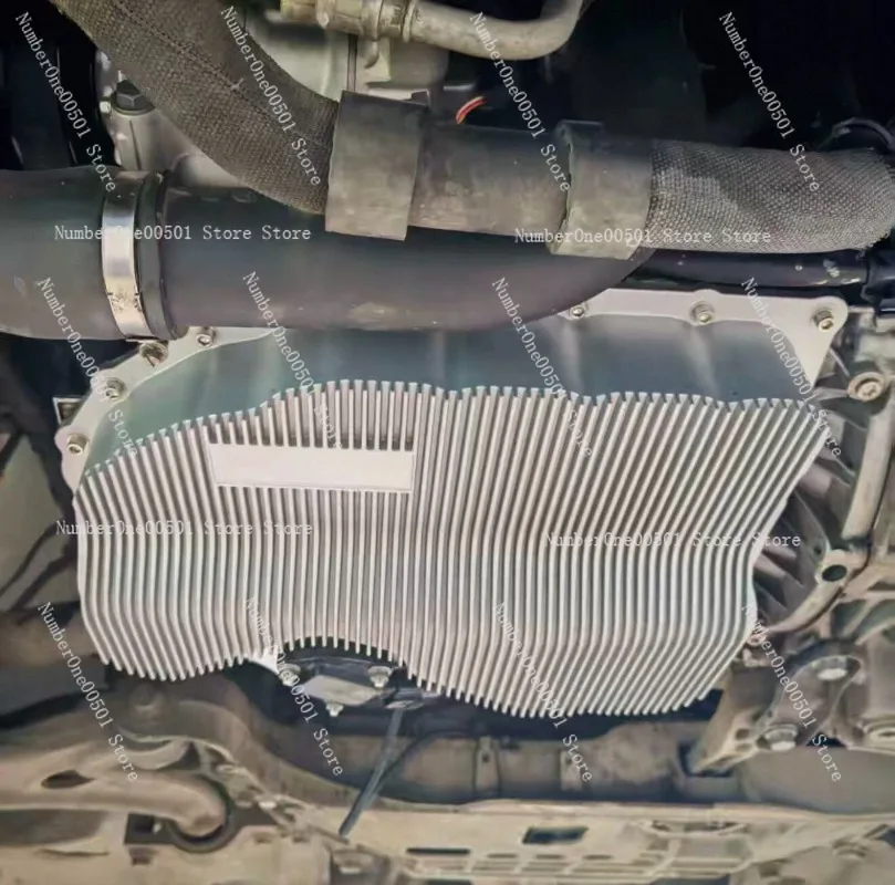 Geschmiedete Aluminium-Ölwanne EA888 Gen2 Gen3 2.0T 1.8T Verbesserte Ölwanne mit Kühlrippen