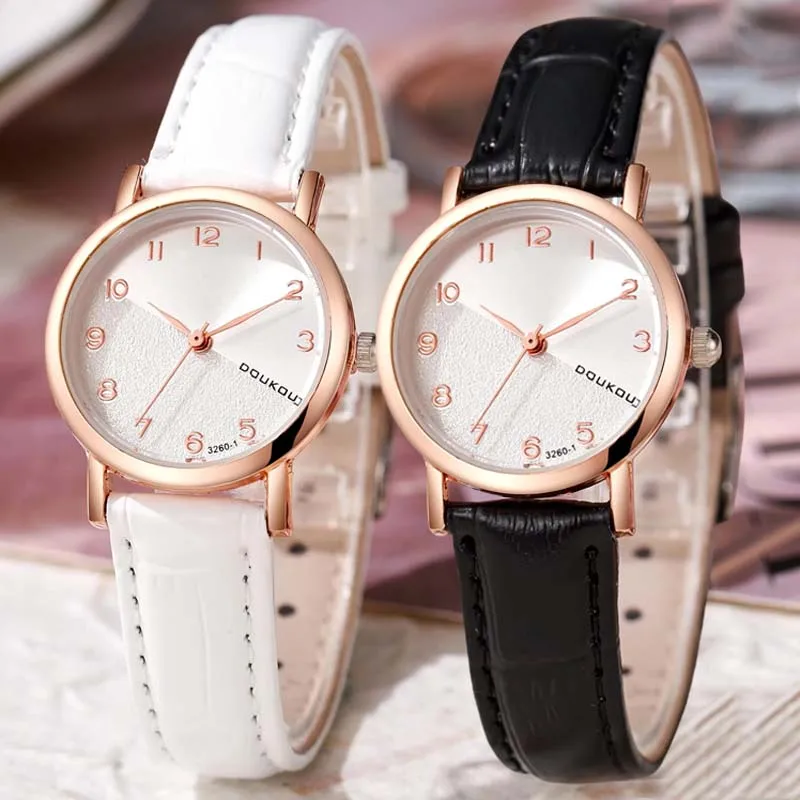 

Brand Ladies Quartz Watches Women Fashion Leather Strap Student Luxury Gift Wristwatches Dropshipping Relojes Para Mujer