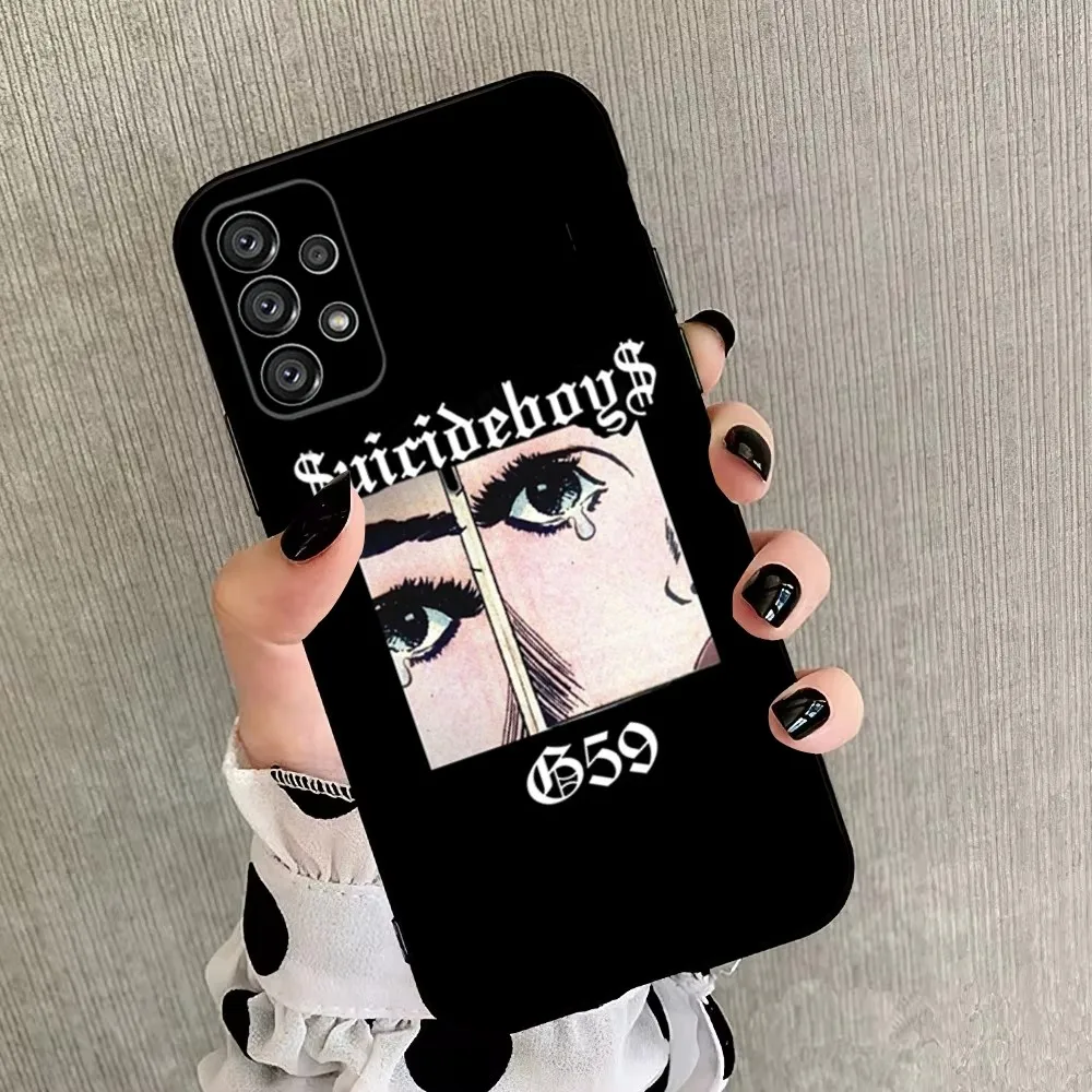 Rap Group S-Suicideboys-S G59 Phone Case For Samsung Galaxy A20,A21s,A22,A31,A32,A52,A53,A72,73,A80,A91 Soft Black Cover