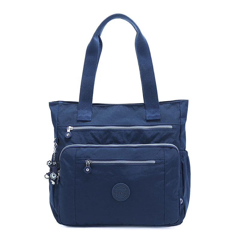 

Nesitu, высококачественная, вместительная, водонепроницаемая, легкая женская сумка формата А4, сумка на плечо, зеленая, черная, синяя, красная, фиолетовая, M1226