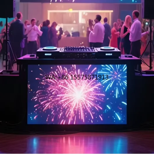 

Полноцветный светодиодный экран для ночных клубов и сцен, DJ-пульт, индивидуальный DJ-бокс с LED-дисплеем