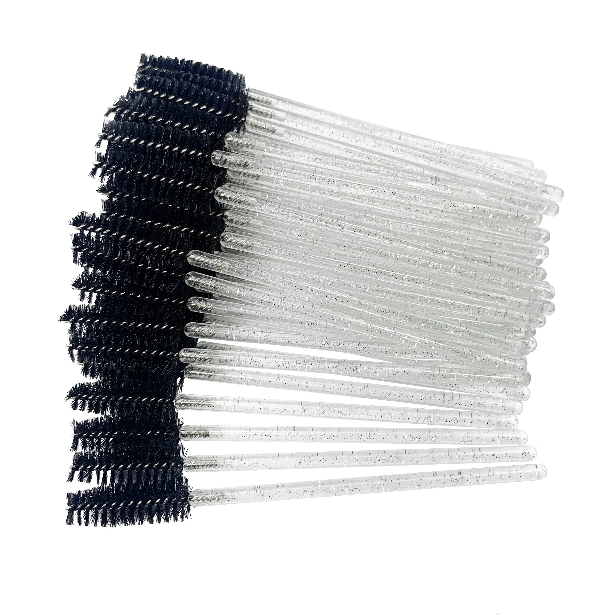 100 قطعة فرش الرموش القابل للتصرف Spoolies مايكرو لاش عصي الماسكارا أمشاط بالجملة لرموش تمديد ماكياج #5
