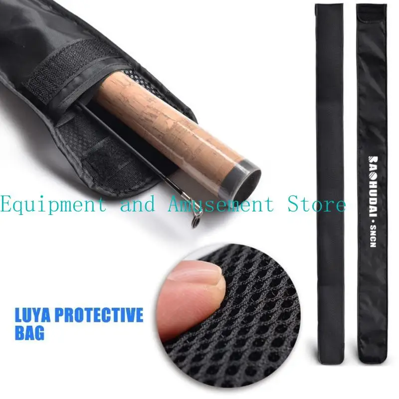 

Y1UC Fishing Rod Socks Fishing Rod Sleeve Nylon Fishing Rod Protect Cover for Rod