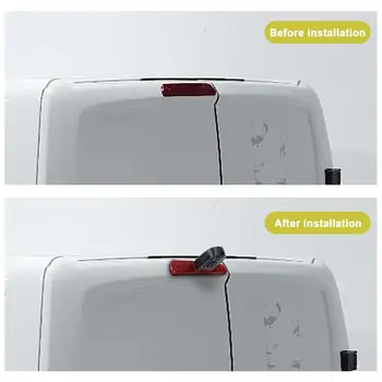 適用於雪鐵龍Jumpy、標緻Expert、豐田Proace(2007-2016款)的第三煞車燈車載攝像頭,防水等級IP68,附LED高清夜視功能 10 最佳銷售 標緻 Expert 2007 - №10