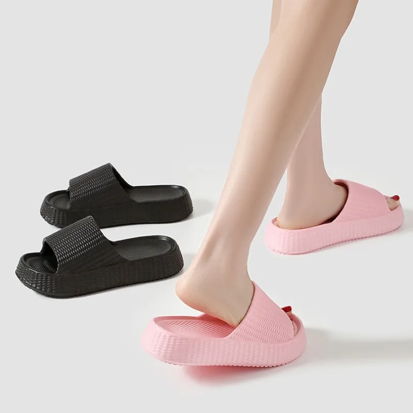 

Домашние тапочки с облаком, женские сандалии, шлепанцы, пляжная домашняя обувь на платформе, женские шлепанцы, женские уличные резиновые кроссовки, мягкие для ванной комнаты