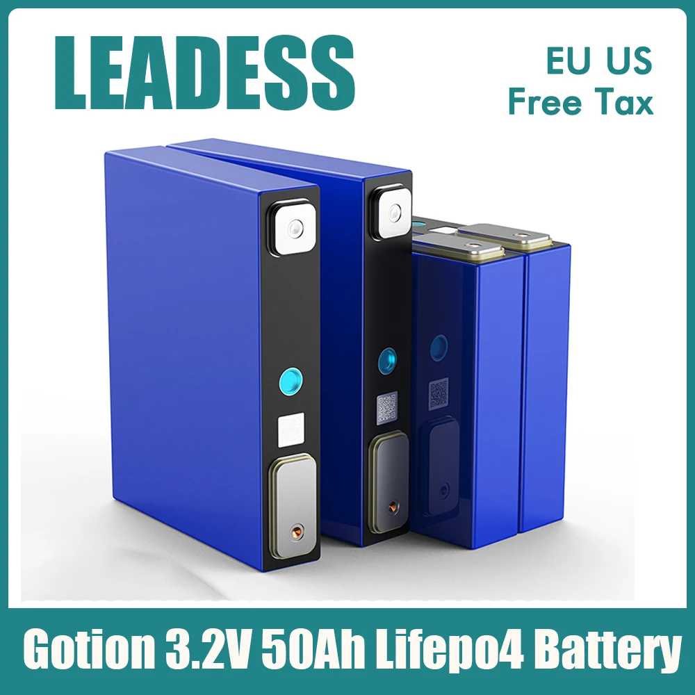 Gotion 50Ah LiFePO4  3.2V 52ah Lithium iron phosphate battery Square rechargeable battery pack Household energy storage cell