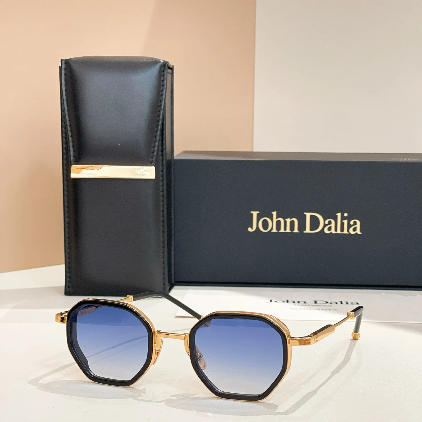 Vierkante Designer Voor JOHN DALIA JD Harrison Zonnebril Mannen Vrouwen UV400 Hoge Kwaliteit Street Fashion Klassieke Brillen Met Doos
