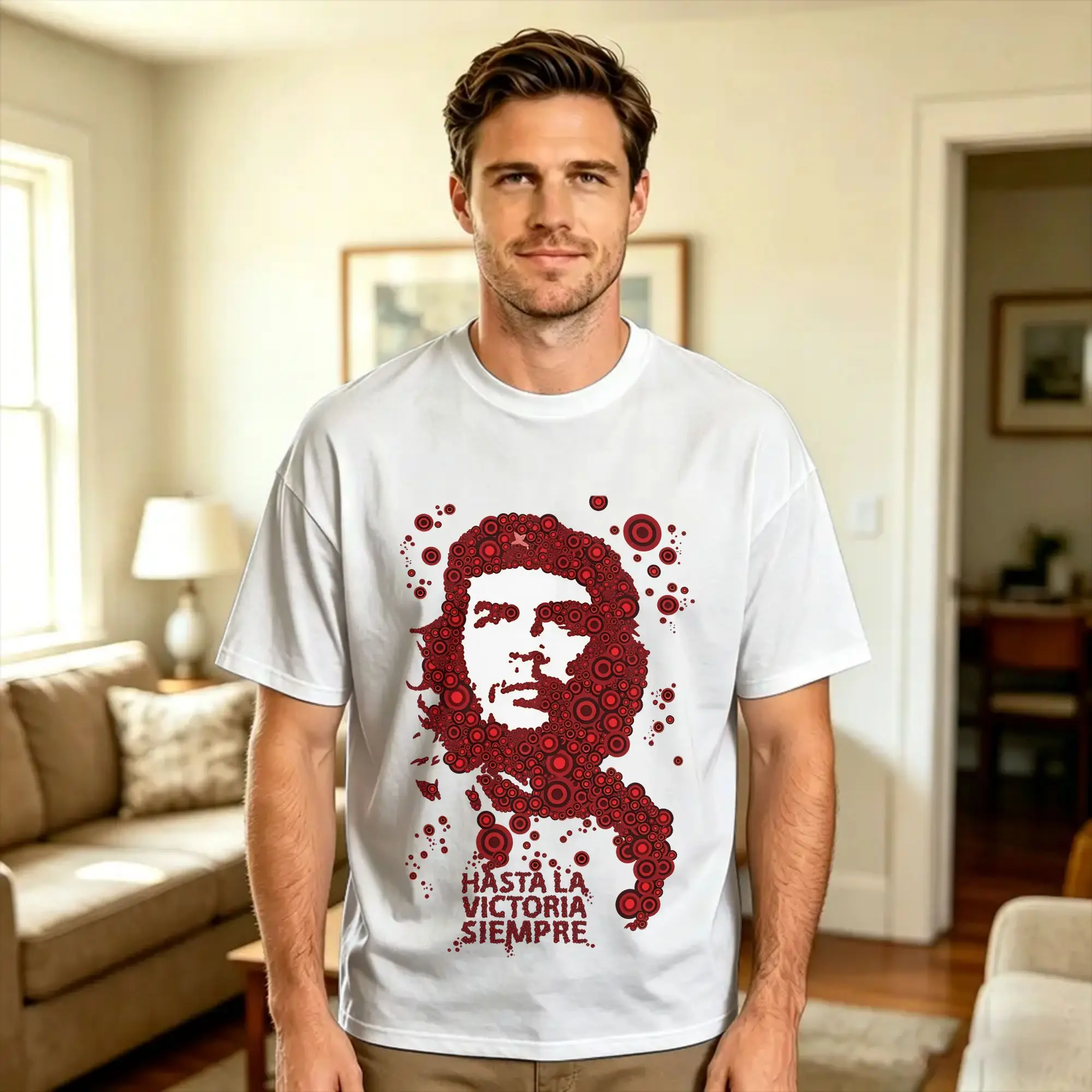 Ernesto Che  Guevara T-Shirt Summer  Cotton T-Shirts For Men Pattern Tshirt Short-Sleeve Y2K Funny Tops