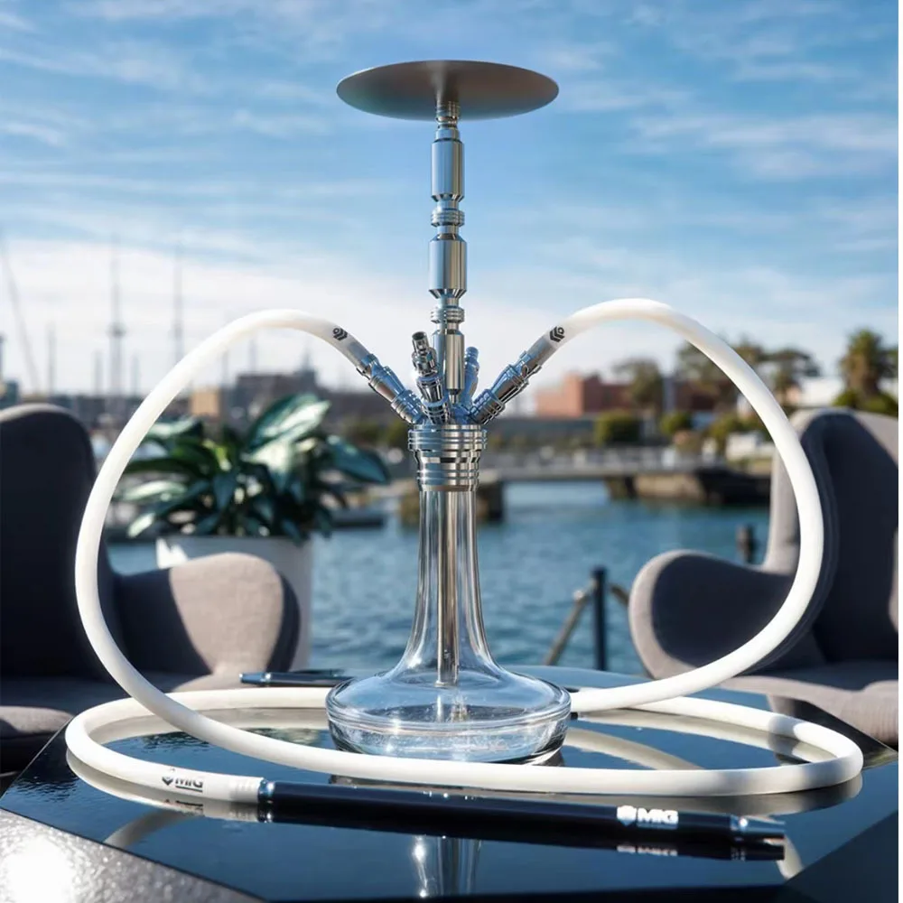 High-grade stainless steel Arab hookah