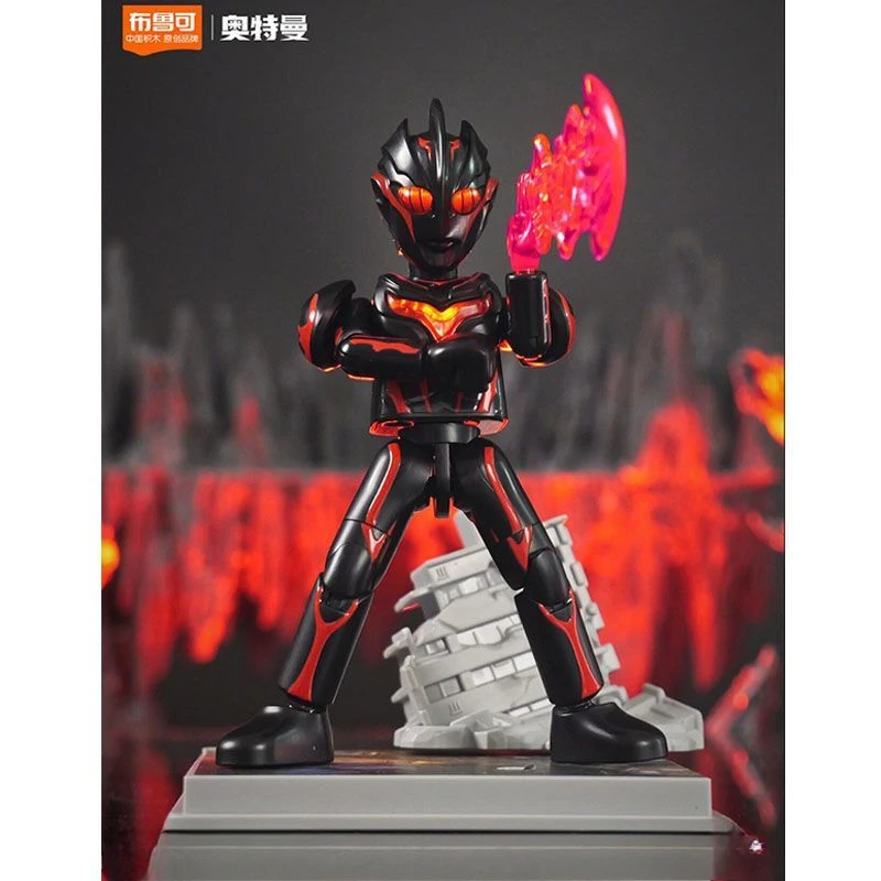 Ultraman Bruko Shining Edition Ninth Edition Ultraman X Model Figure Creative Handsome Desktop Ornament Educational Toy Gift