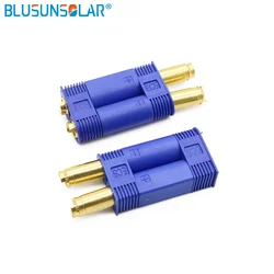 BLUSUNSOLAR 1 Pair EC5 Gold Banana Plug Bullet Connector with Housing Shell for RC Lipo Battery ESC Speed Controller Motor Part