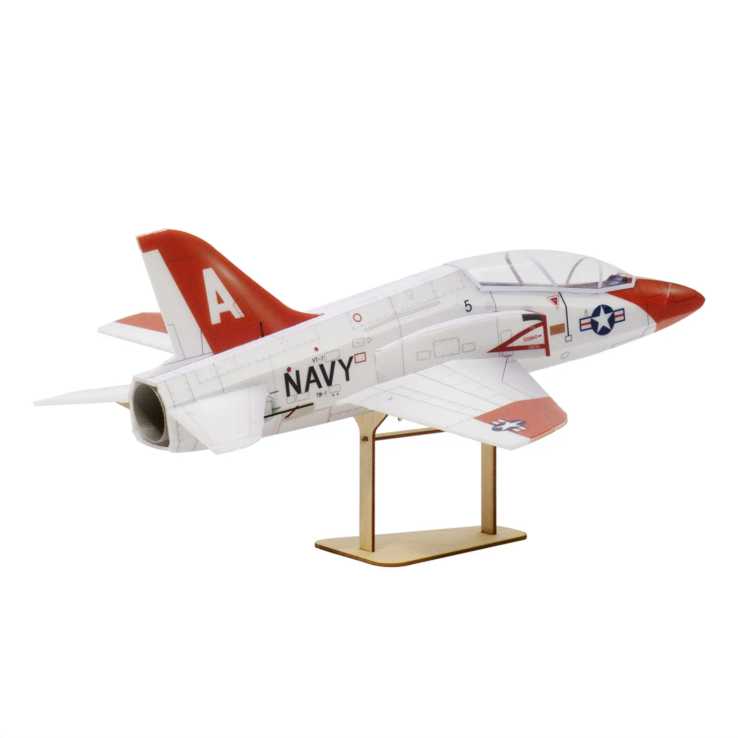 البحرية الأمريكية T-45 Goshawk RC طائرة أطقم منمذجة 30 مللي متر EDF 1S/2S 4CH ثابت الجناح لتقوم بها بنفسك الجمعية المدرب العسكري الطائرات ودية للمبتدئين