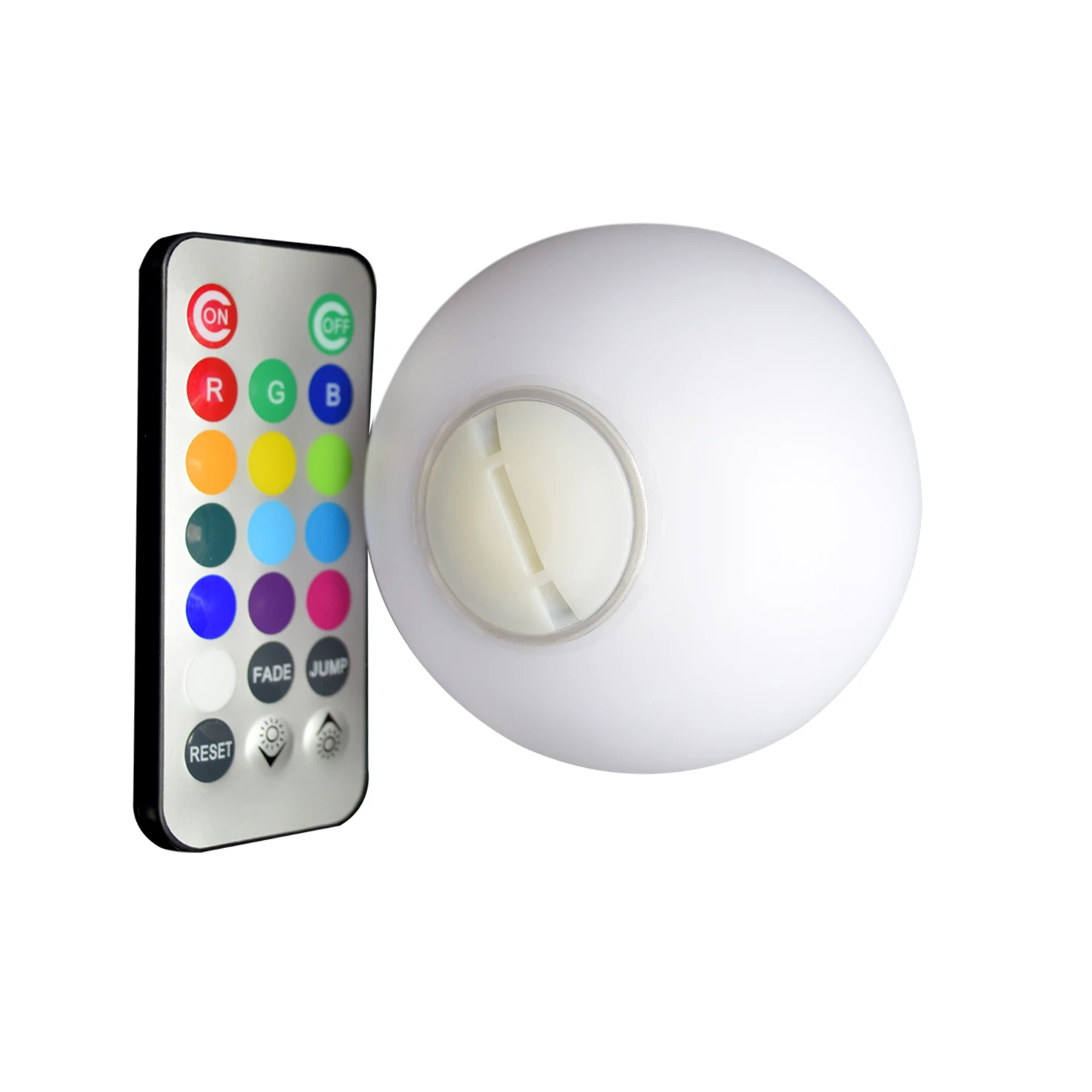 Waterproof LED Orb Light Remote Controlled Multi-color Ball Light Used for Swimming Pool Lighting and Garden Decoration