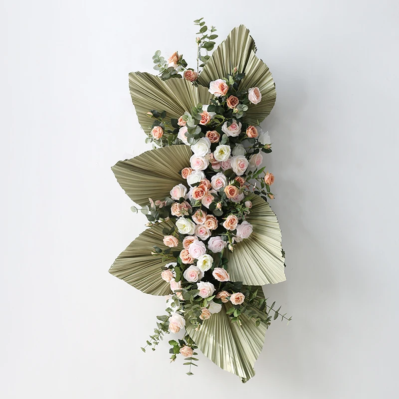 

&c Nordic Artificial Flower Arrangement Palm Leaves Flower Window Decor Wedding Decor Backdrop